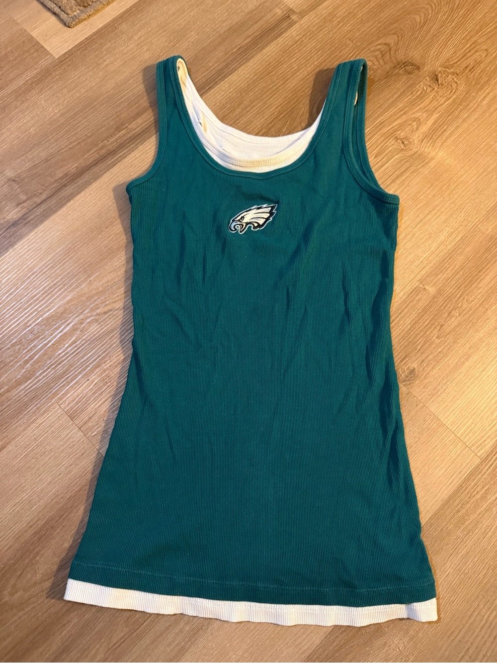 Women's Philadelphia Eagles Teal Tank Top